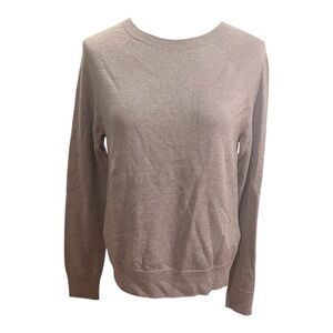 Banana Republic Light Purple 100% Merino Wool Crew Neck Sweater size S